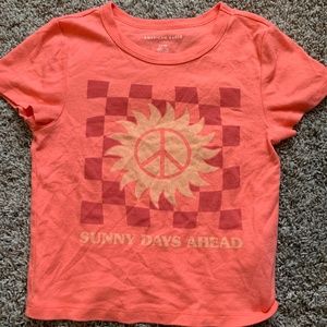 American Eagle baby tee
